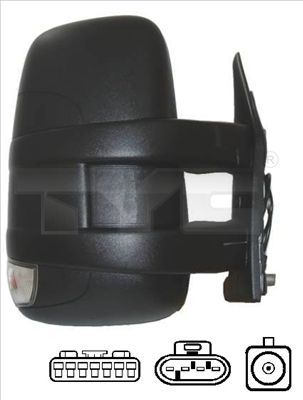 Išorinis veidrodėlis TYC 315-0015