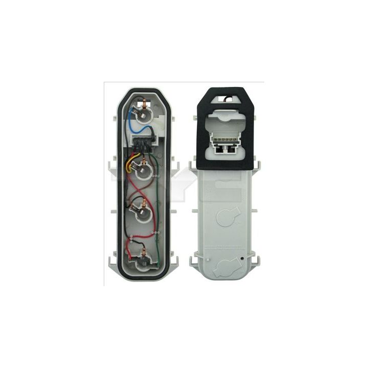 Lemputės laikiklis, kombinuotas galinis žibintas TYC 11-0231-WP-2