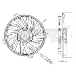 Pūtiklis, oro kondicionierius TYC 805-0005