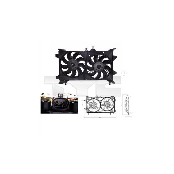 Pūtiklis, oro kondicionierius TYC 809-0002