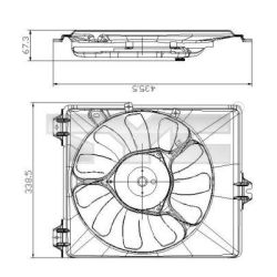 Pūtiklis, oro kondicionierius TYC 809-0017