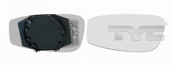 Veidrodėlio stiklas, išorinis veidrodėlis TYC 309-0054-1