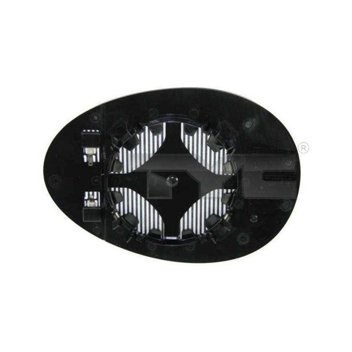 Veidrodėlio stiklas, išorinis veidrodėlis TYC 322-0006-1