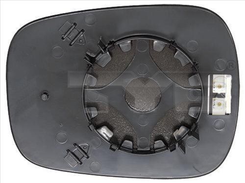 Veidrodėlio stiklas, išorinis veidrodėlis TYC 328-0031-1