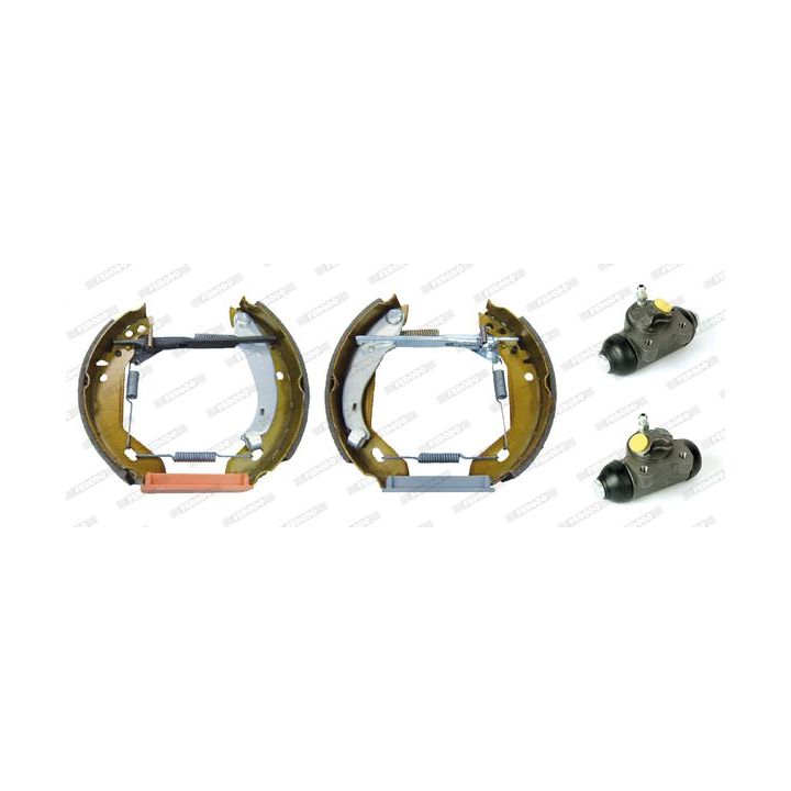 Stabdžių trinkelių komplektas FERODO FMK081