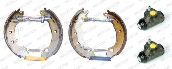 Stabdžių trinkelių komplektas FERODO FMK255