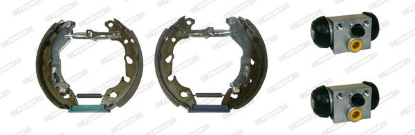 Stabdžių trinkelių komplektas FERODO FMK620