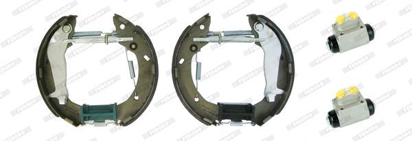 Stabdžių trinkelių komplektas FERODO FMK625