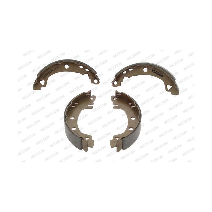 Stabdžių trinkelių komplektas FERODO FSB401