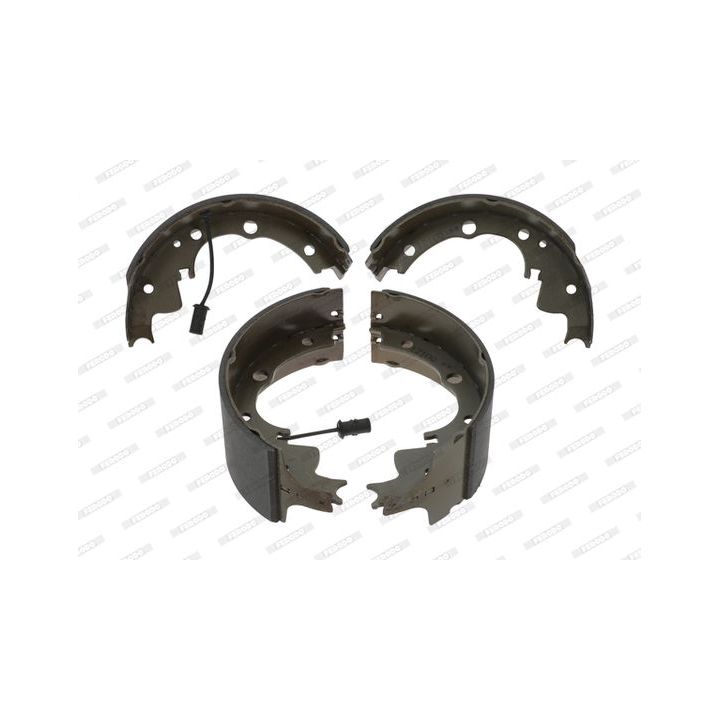 Stabdžių trinkelių komplektas FERODO FSB407