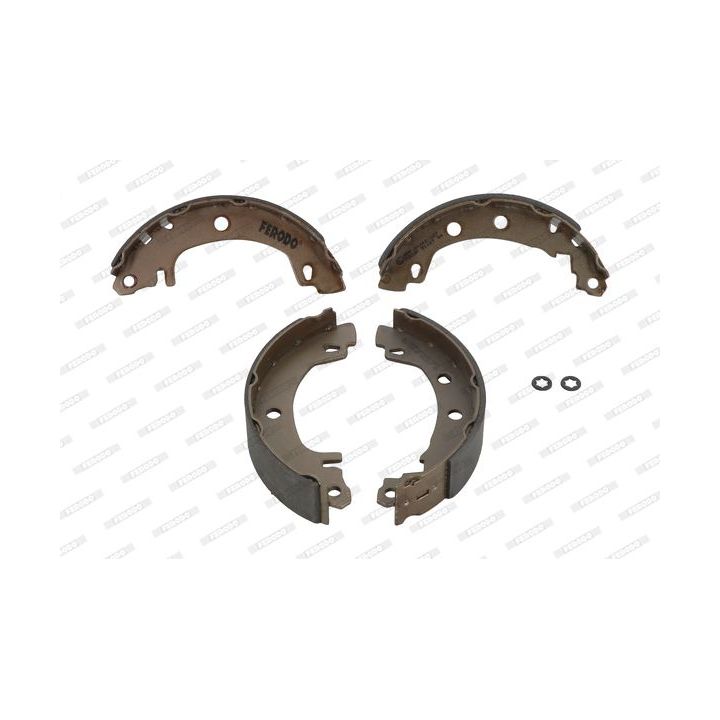 Stabdžių trinkelių komplektas FERODO FSB544