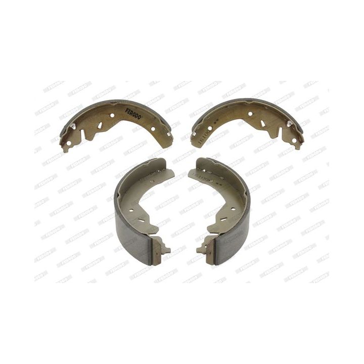 Stabdžių trinkelių komplektas FERODO FSB548