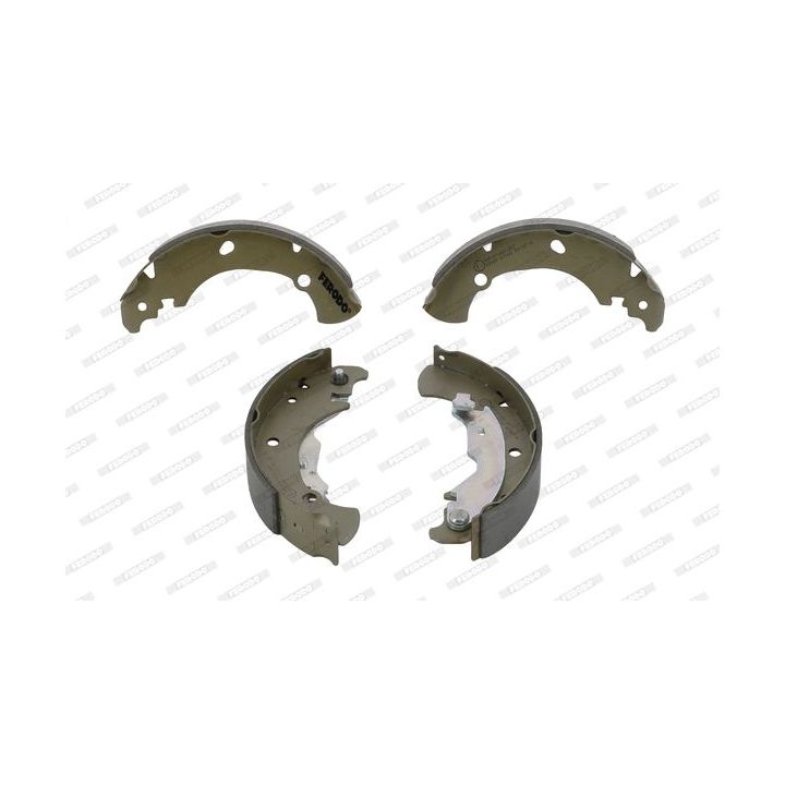 Stabdžių trinkelių komplektas FERODO FSB555