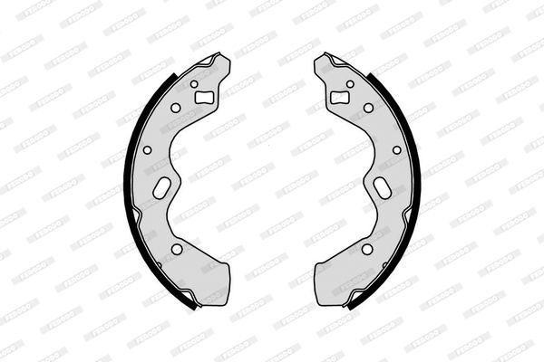 Stabdžių trinkelių komplektas FERODO FSB611