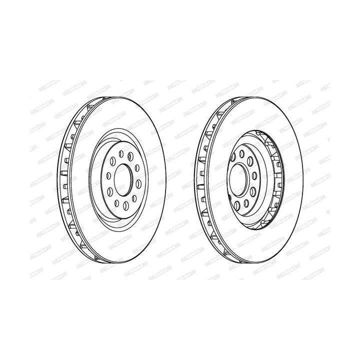 Stabdžių diskas FERODO DDF1180