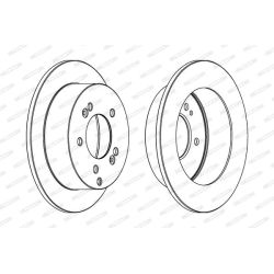 Stabdžių diskas FERODO DDF1447C