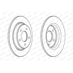 Stabdžių diskas FERODO DDF1546