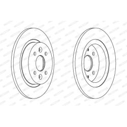 Stabdžių diskas FERODO DDF1600