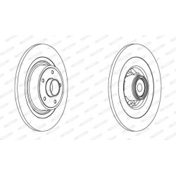 Stabdžių diskas FERODO DDF1655-1