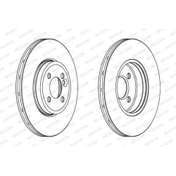 Stabdžių diskas FERODO DDF1711C