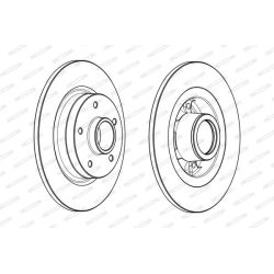 Stabdžių diskas FERODO DDF1731-1