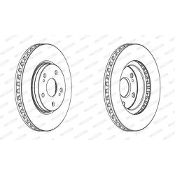 Stabdžių diskas FERODO DDF1814C