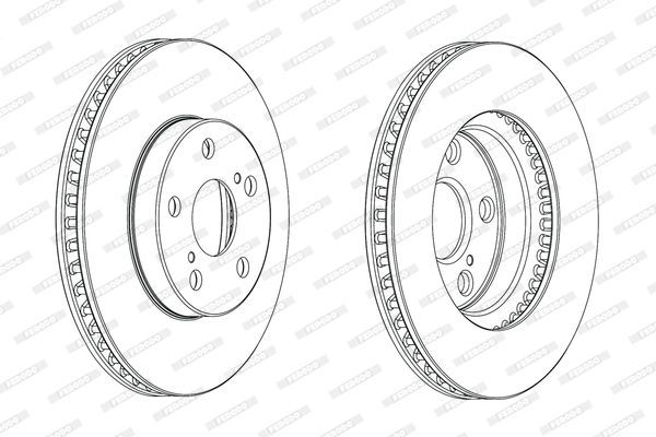 Stabdžių diskas FERODO DDF1882C