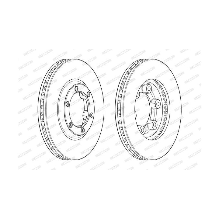 Stabdžių diskas FERODO DDF1946C