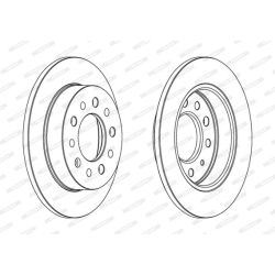 Stabdžių diskas FERODO DDF1955