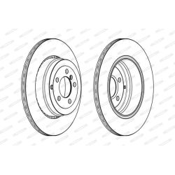 Stabdžių diskas FERODO DDF2085C-1