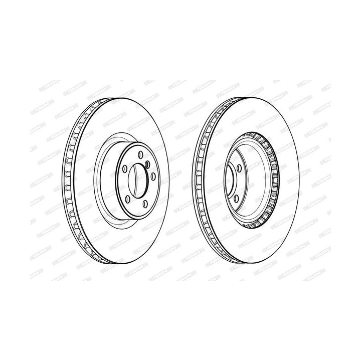 Stabdžių diskas FERODO DDF2086C-1