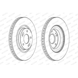 Stabdžių diskas FERODO DDF2199C