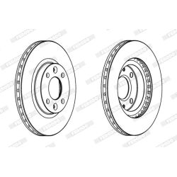 Stabdžių diskas FERODO DDF2327