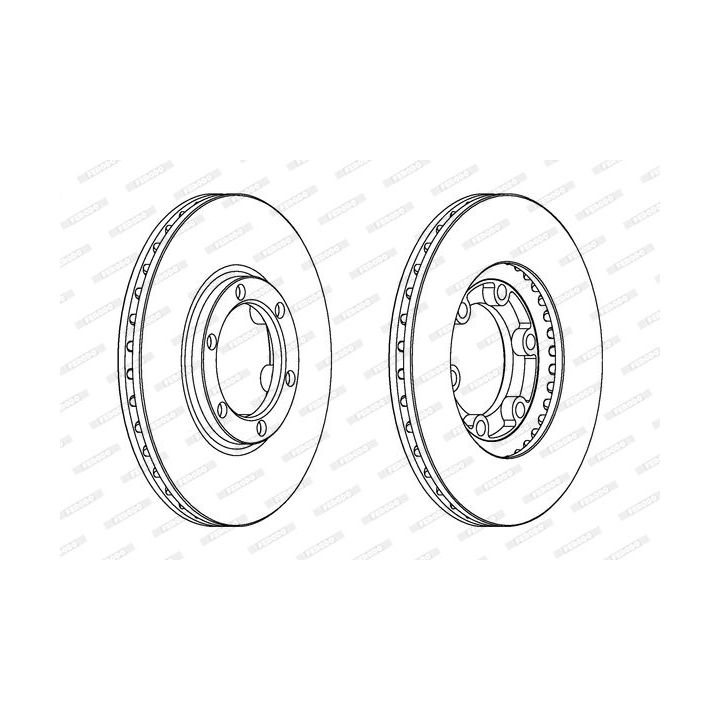 Stabdžių diskas FERODO DDF385