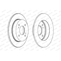 Stabdžių diskas FERODO DDF674