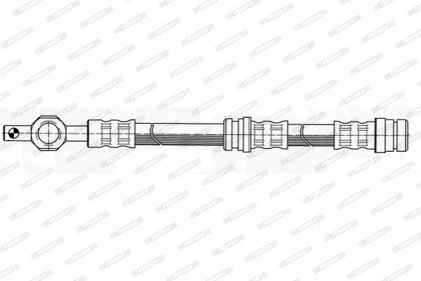 Stabdžių žarnelė FERODO FHY2154