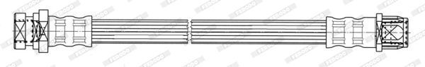 Stabdžių žarnelė FERODO FHY2663