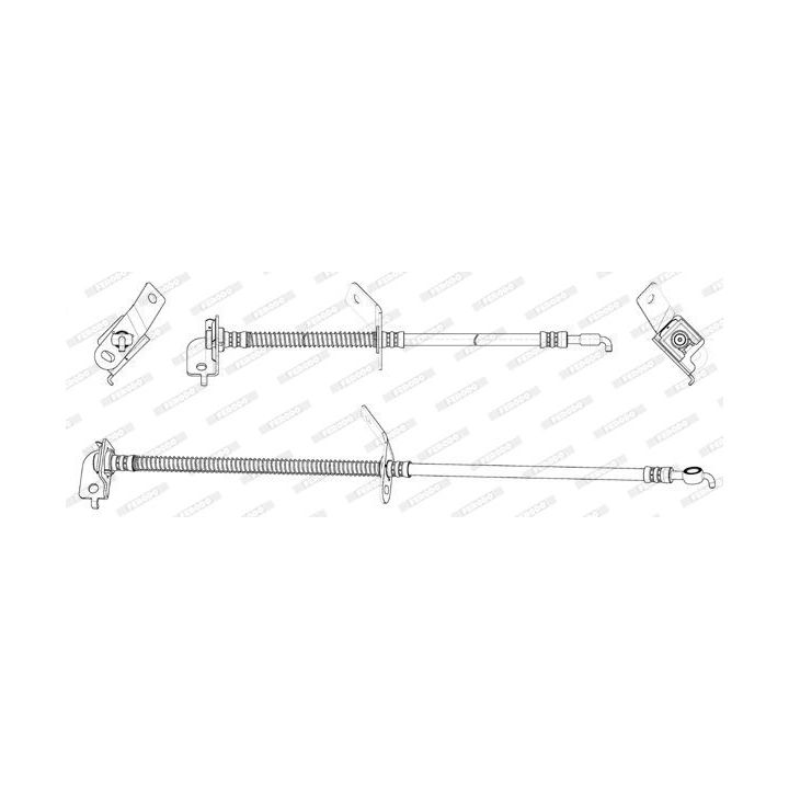 Stabdžių žarnelė FERODO FHY2705