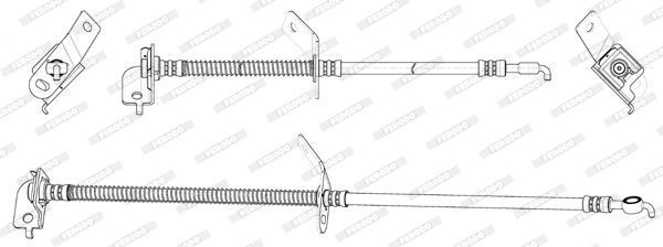 Stabdžių žarnelė FERODO FHY2705