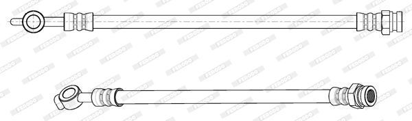 Stabdžių žarnelė FERODO FHY2753