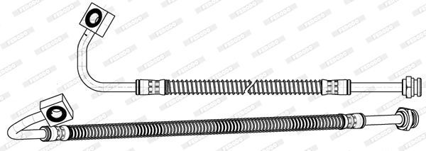 Stabdžių žarnelė FERODO FHY2818