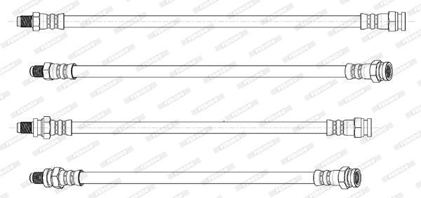 Stabdžių žarnelė FERODO FHY2831