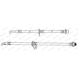 Stabdžių žarnelė FERODO FHY2845