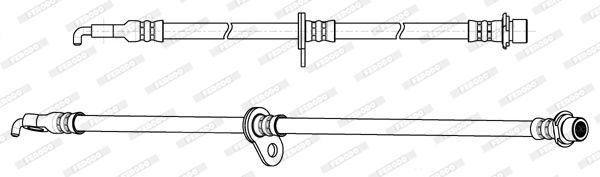Stabdžių žarnelė FERODO FHY2845