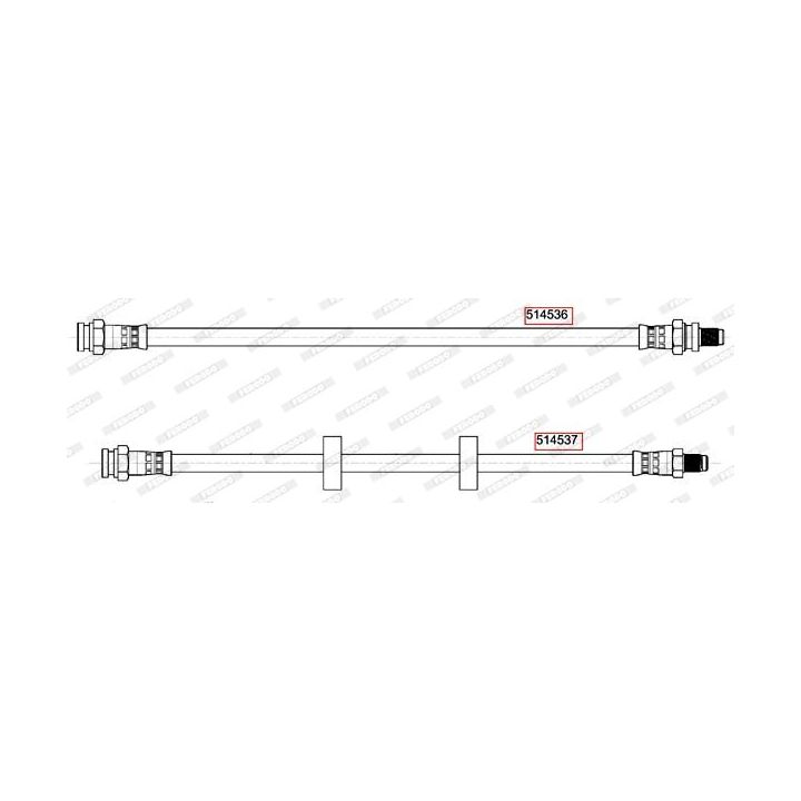 Stabdžių žarnelė FERODO FHY2866