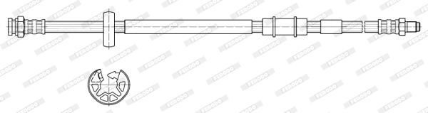 Stabdžių žarnelė FERODO FHY3040