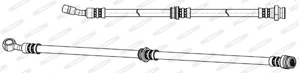 Stabdžių žarnelė FERODO FHY3142