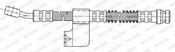 Stabdžių žarnelė FERODO FHY3144