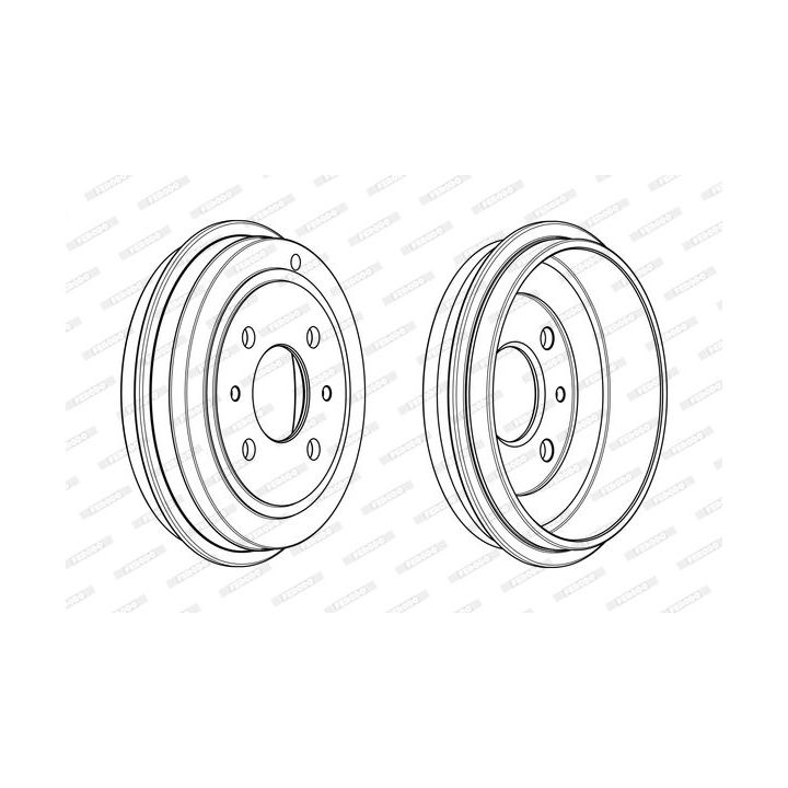 Stabdžių būgnas FERODO FDR329005