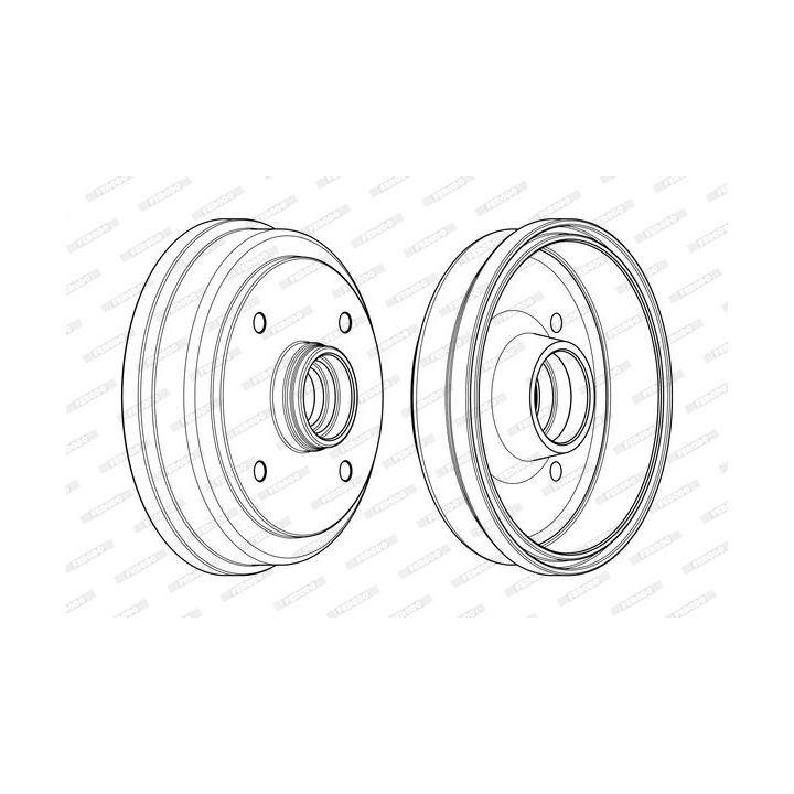 Stabdžių būgnas FERODO FDR329182